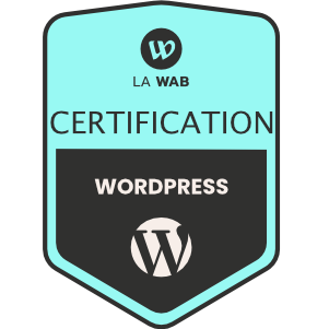 Certification WordPress - la WAB Certification WordPress - la WAB